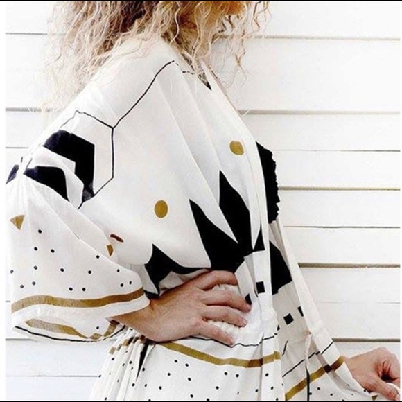 Gypsy Beach Swim Kimono- New! - Picture 2 of 5